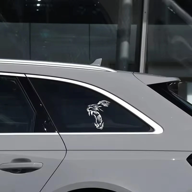 LION Śmieszne naklejki winylowe motocykl