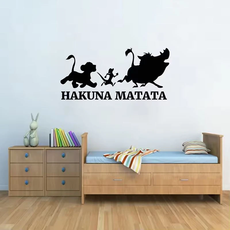 Naklejki z klasyczną linią Króla Lwa
