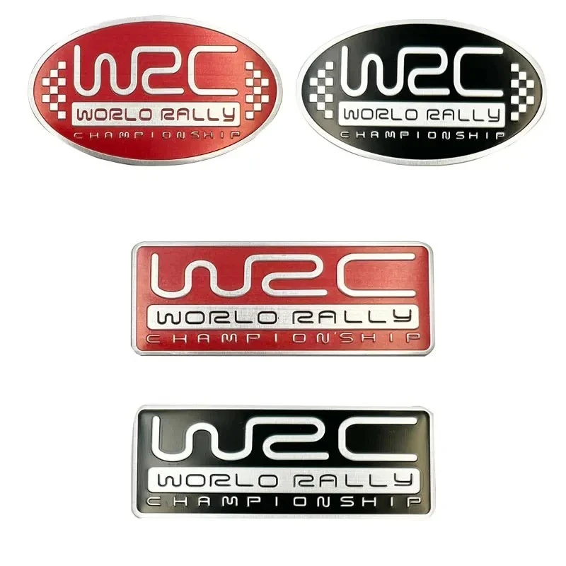Metal WRC Emblems Badge Nalek