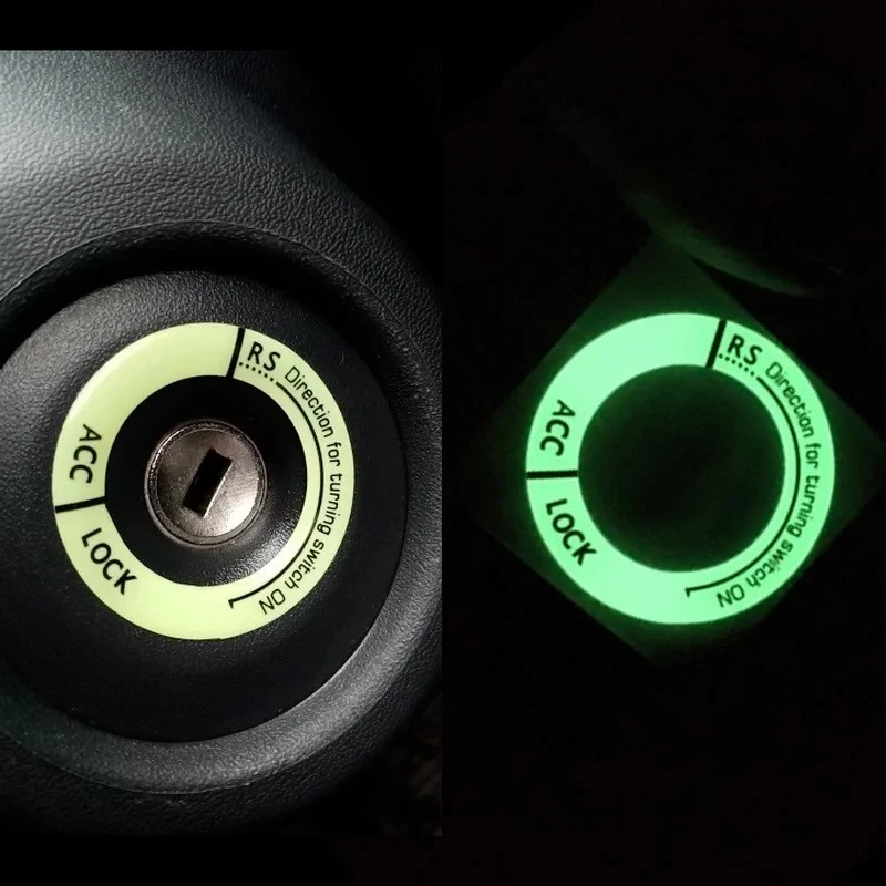 Nocne Lumowinous Car Ignition Pierścienia