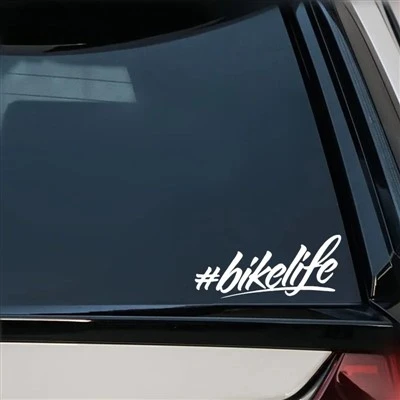 #BikeLife Car Nickers Naklejki
