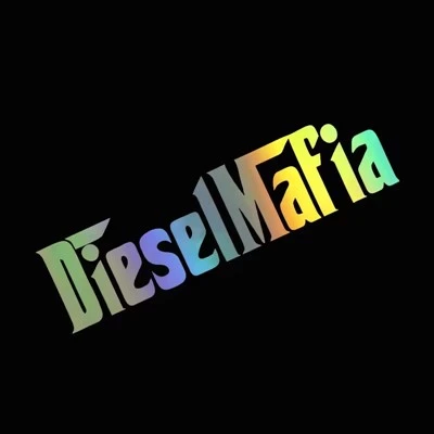Naklejka Diesel Mafia Sologan na samochód z silnikiem Diesla