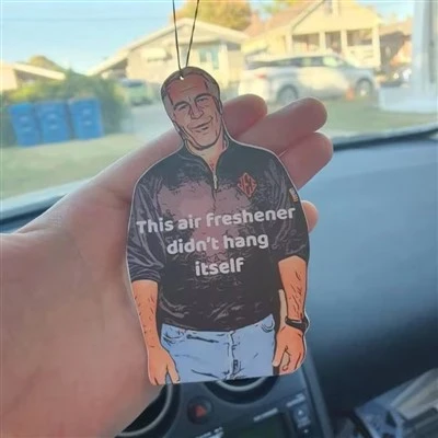 Odświeżacz powietrza do samochodu Jeffrey Epstein