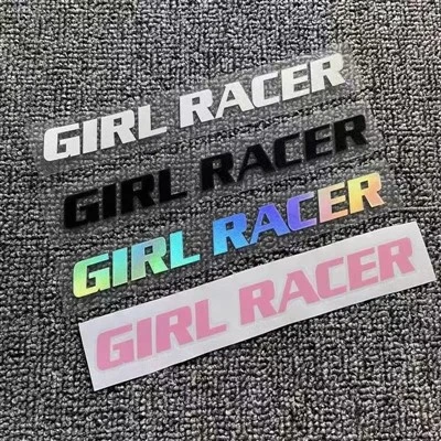 Girl Racer remontuj naklejki laserowe
