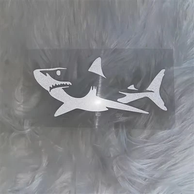 Cool Shark Motorcycle Naklejki