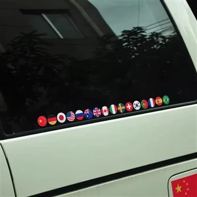 FLANCE Country Flag Custom Sticker