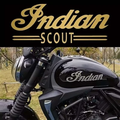 Indyjska naklejka vintage lokomotywa motocykla