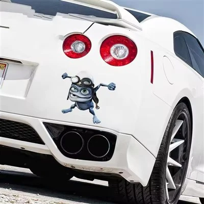 Crazy Frog Car Sticker
