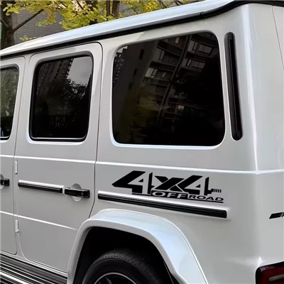 Wodoodporne naklejki SUV 4x4