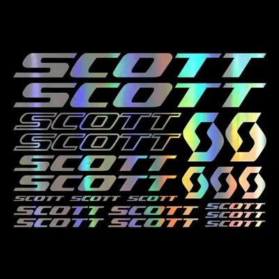 Zestaw naklejki na naklejkę Brand Scott Bike