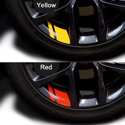 Refleksyjne koła samochodowe spersonalizowana naklejka
