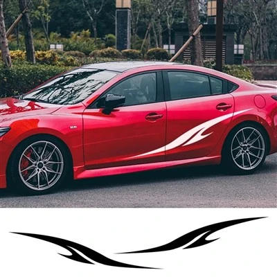 Wyścigi samochodowe naklejki sportowe auto winylowe naklejki