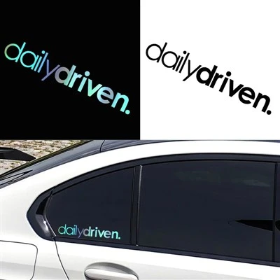 Cartoon Daily Diven Car Sticker JDM Style
