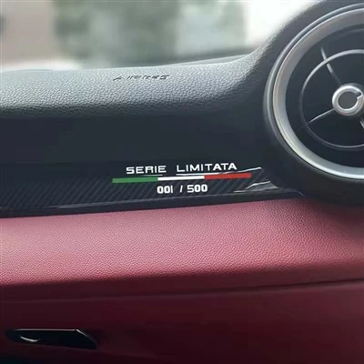 Konsolenimited Edition Sticker for Alfa Romeo