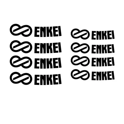 Naklejki na logo kółek Enkei