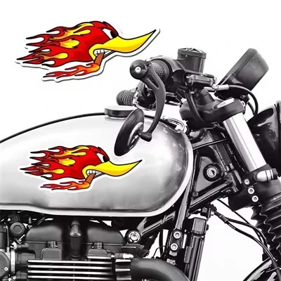 Płomienie Karki Motocyklowe na motocykl na motocykl