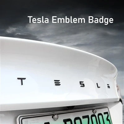 Dla Tesla Model 3/s/x/y logo odznaka emblematu