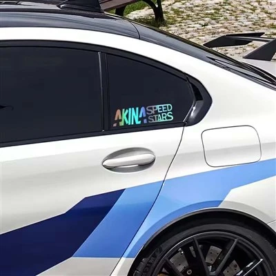 Początkowa naklejka samochodowa D Akina SpeedStars