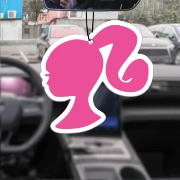 Profil długiego włosów Pink Aromaterapy samochodowy