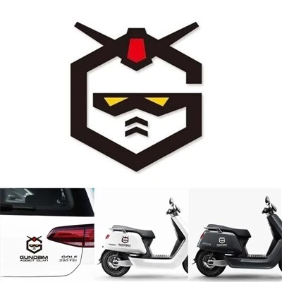Mobilny garnitur Gundam Funny Car Naklejki
