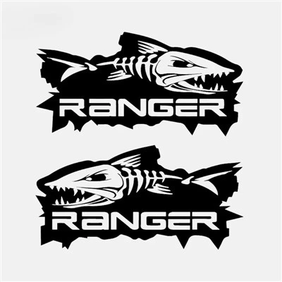 Ranger Fish Ute para Big Fishing Boat Car Naklejki