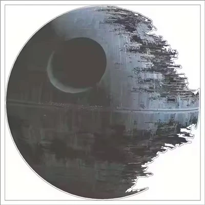 Starwara naklejka na ścianę gwiezdną gałęzie sztuki