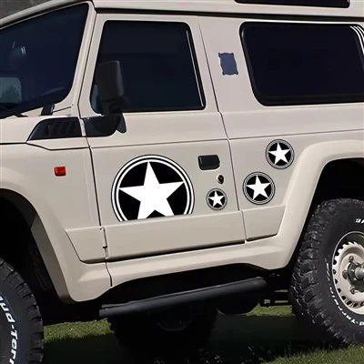 Naklejka na pojazd JEEP i terenowy