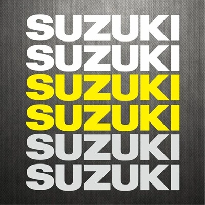 Naklejki motocyklowe Suzuki.