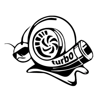 Naklejka na szybę karoserii Turbo Style