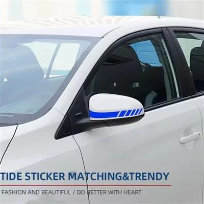 Uniwersalna naklejka na lusterko wsteczne do samochodu