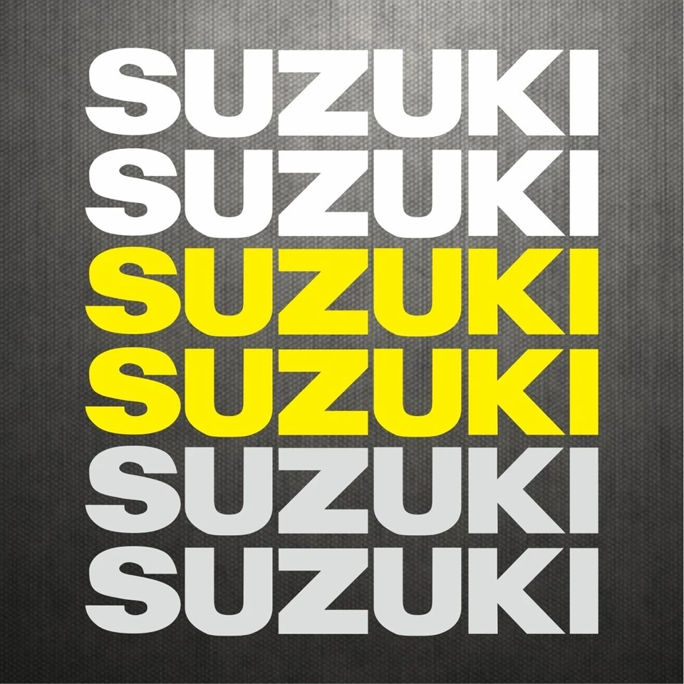 Naklejki motocyklowe Suzuki.