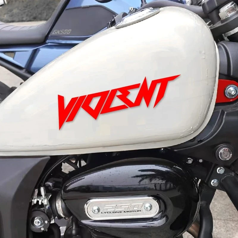 VIOLENT Motorcycle Stickers Motorbike Fuel Tank price